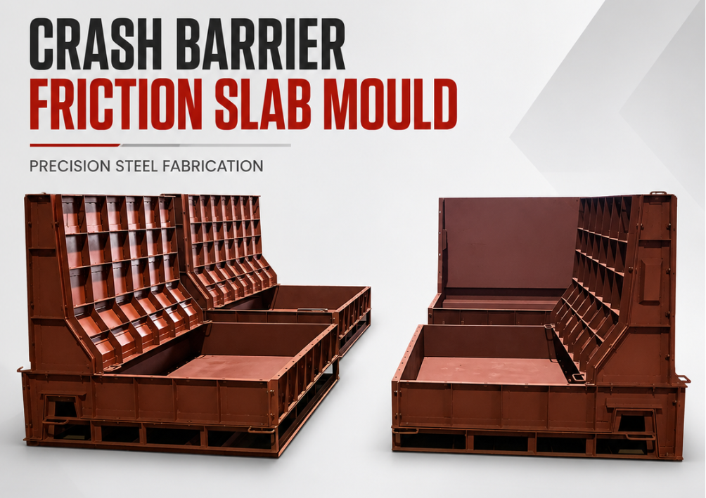 Highway Concrete Crash Barrier Mould